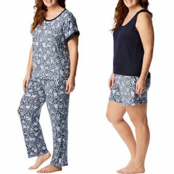 Lucky Brand Women’s Plus sz XXL 4-Piece Pajama Set NWOT - Picture 2 of 10
